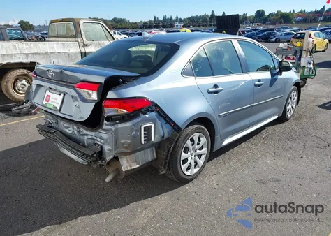 2022 Toyota Corolla Le from USA, damaged, VIN JTDEPMAE4NJ231259
